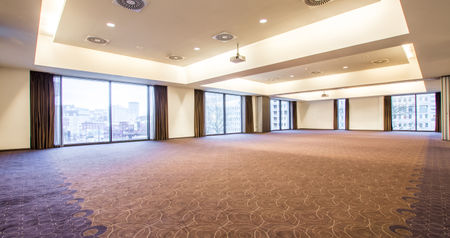 Large, bright network and events space.